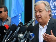Open letter to UN secretary general António Guterres